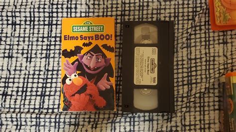 closing to sesame street vhs|elmo says boo vhs closing.